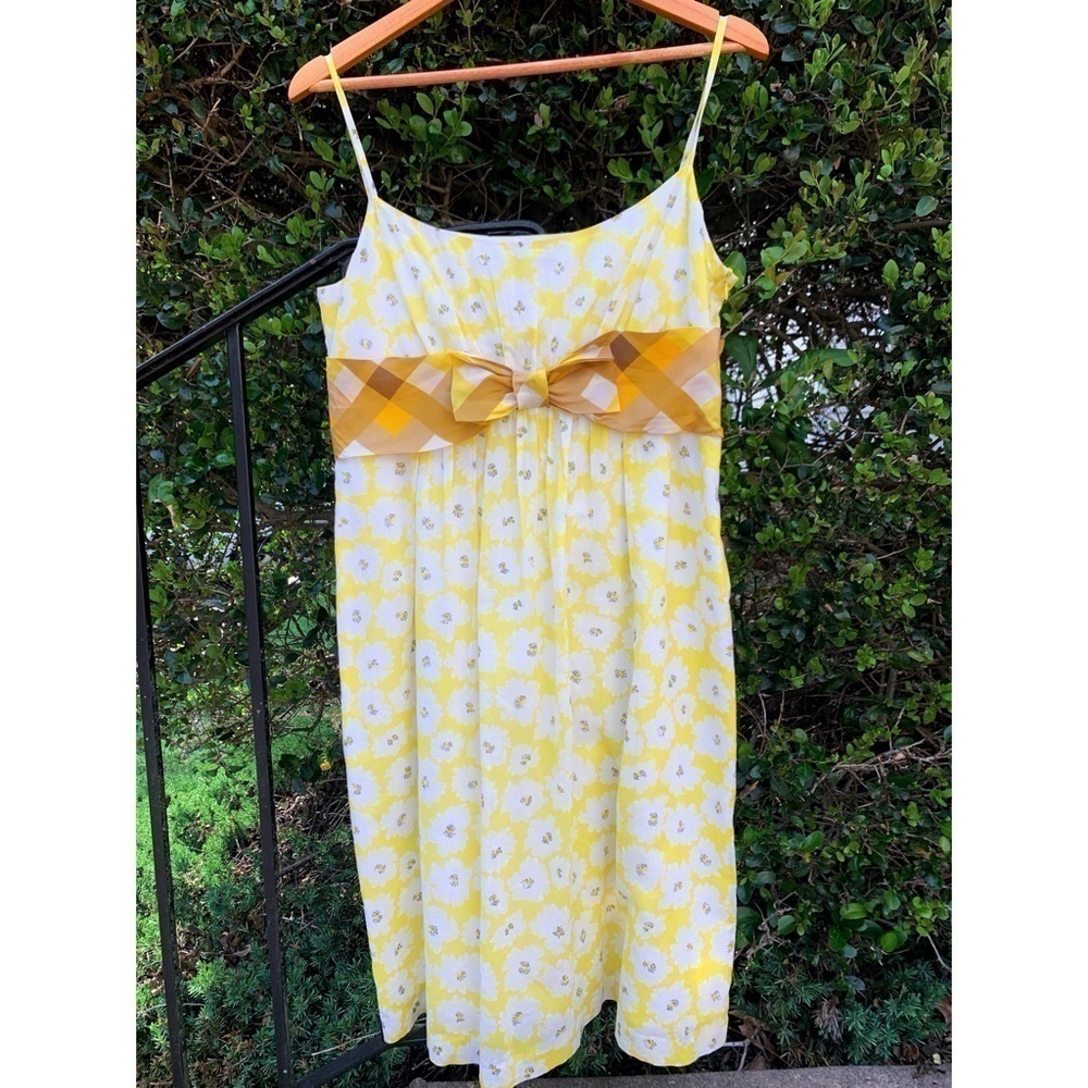 Tara Jarmon floral and plaid dress